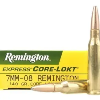 REMINGTON 7MM-08 140GR CORELOKT PSP