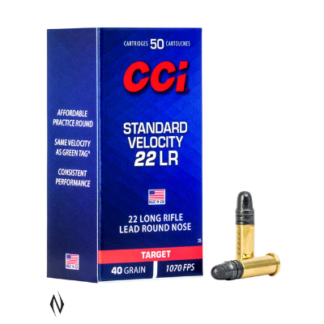 CCI STANDARD VELOCITY 22LR 40GR LRN 1070FPS