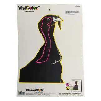 Visi Color Turkey Target - 10 Pack