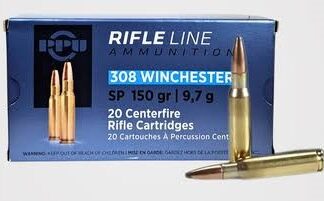 Rifleline 308 Winchester 150gr SP - 20p