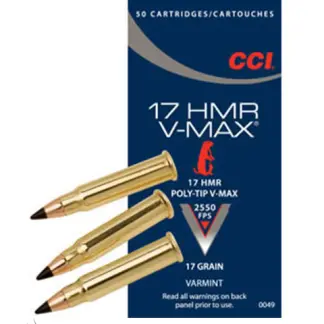 CCI 17HMR 17GR V-MAX 2550FPS