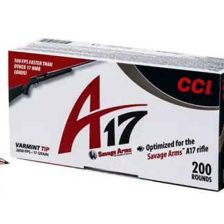 CCI 17HMR 17GR POLY TIP A17 2650FPS 200 PK