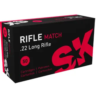 SK 22LR 40GR RIFLE MATCH 1073FPS