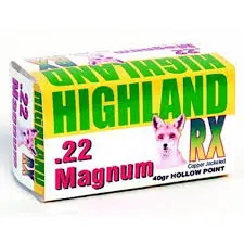 Highland 22Magnum 40g Hollow Point