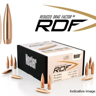NOSLER RDF 224 77GR HPBT 100PK