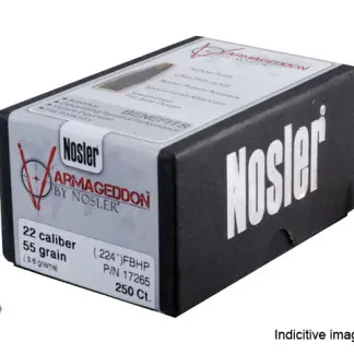 NOSLER 224 55GR TIP VARMAGEDDON 250PK