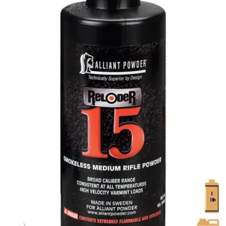 ALLIANT RELODER 15 1LB .454KG