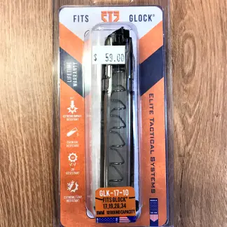 ETS MAGAZINE FOR GLOCK 17/19/26/34 - 10 SHOT