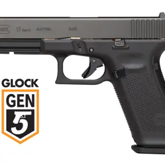 GLOCK 17A 9MM FULL SIZE 10 SHOT GEN5 122MM