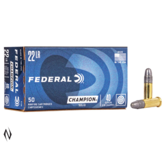 FEDERAL 22LR 40GR SOLID HV CHAMPION 1240FPS