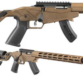 RUGER PRECISION RIMFIRE RIFLE 22LR 18" 10 SHOT BURNT BRONZE