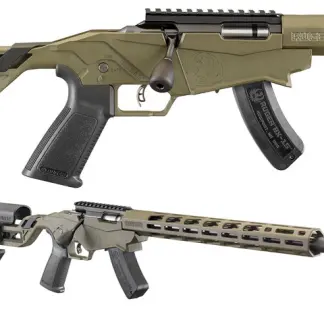 RUGER PRECISION RIMFIRE RIFLE 22LR 18" 10 SHOT OD GREEN