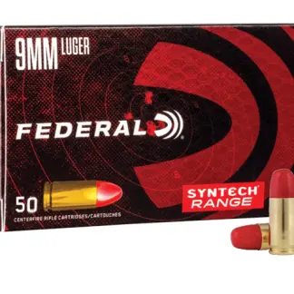 FEDERAL 9MM LUGER 115GR TSJ SYNTECH JACKET AMERICAN EAGLE-50pk