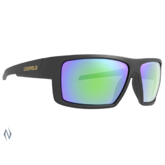LEUPOLD SUNGLASSES SWITCHBACK MATTE BLACK EMERALD MIRROR