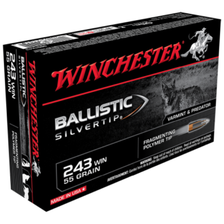 WINCHESTER BALLISTIC SILVER TIP 243W 55GR PT