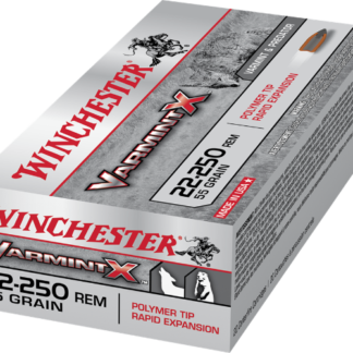 WINCHESTER VARMINT X 22-250REM 55GR PT