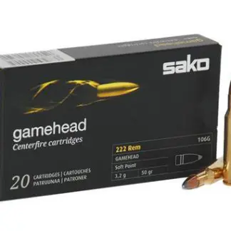 SAKO 243WIN 90GR GAMEHEAD 20pk