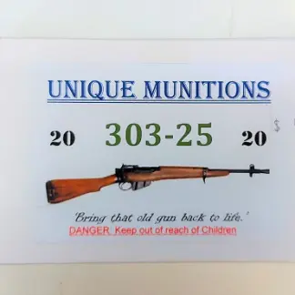 303-25 Unique Munitions - 20 Pk