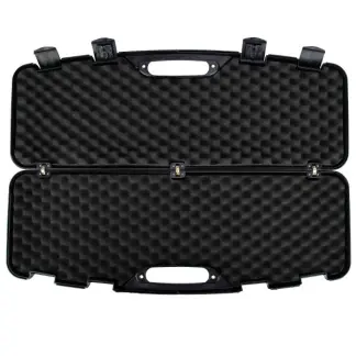 MEGALINE SHOTGUN CASE 97X25X10CM EGG FOAM -LOCKABLE (BLK)