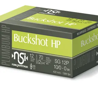 NSI- BUCKSHOT SG/LG 9Pellet- 10PACK