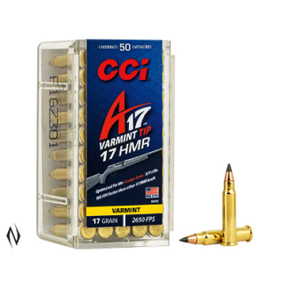 CCI 17HMR 17GR POLY TIP A17 2650FPS 50 PK