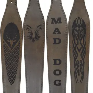 GENUINE LEATHER LASER ETCHED GUN SLING