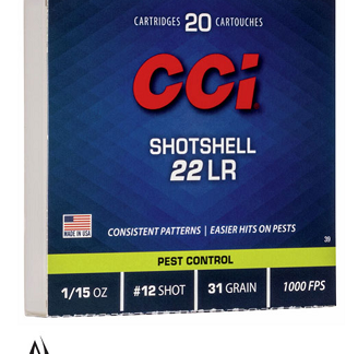 CCI SHOTSHELL 22LR 20 PK