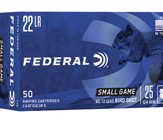 FEDERAL 22LR NO.12 BIRDSHOT (RATSHOT)